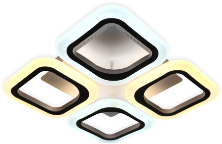 картинка Потолочная люстра светодиодная с пультом регулировкой цветовой температуры и яркости Acrylica FA4371 от магазина BTSvet