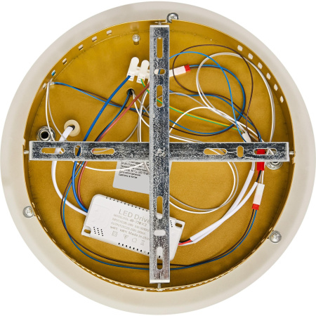 картинка Потолочная люстра светодиодная Saturn 10248/3 LED 73W Gold от магазина BTSvet
