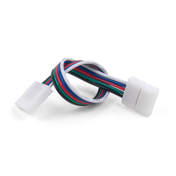 Коннектор для лент 5050+5050 24V 60Led 14,4W IP20 RGBW, 5050 24V 60Led 14,4W IP20 RGBW гибкий двусторонний (10pkt)