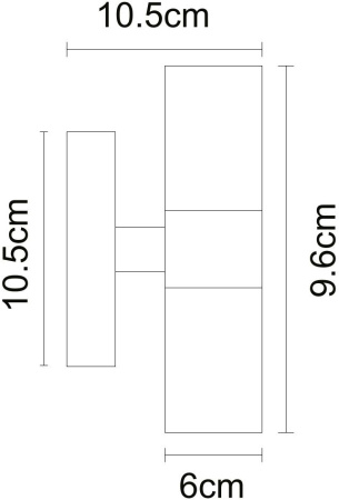 картинка Архитектурная подсветка A3302AL-2BK от магазина BTSvet