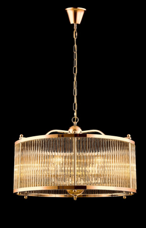 картинка Подвесная люстра TADEO SP6 D600 GOLD/TRANSPARENTE от магазина BTSvet