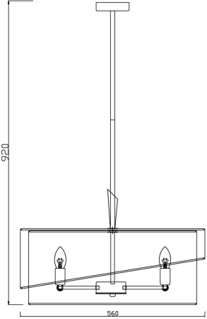 картинка Потолочная люстра Earth FR5171PL-08BS от магазина BTSvet