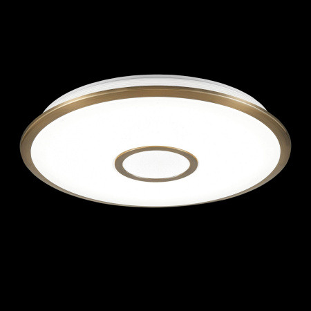 картинка Потолочный светильник светодиодный с пультом и управлением смартфоном регулировкой яркости и цветовой температуры таймером Старлайт Смарт CL703A63G RGB от магазина BTSvet