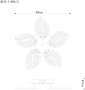 картинка Потолочная люстра Daisy A1098PL-5WH от магазина BTSvet