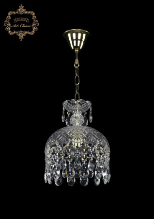 Хрустальный подвесной светильник 14.03.1.d22.Gd.Sp