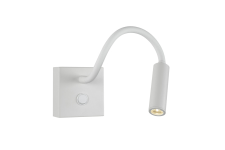 картинка Бра светодиодное для чтения с выключателем Telescope 6411 WH от магазина BTSvet