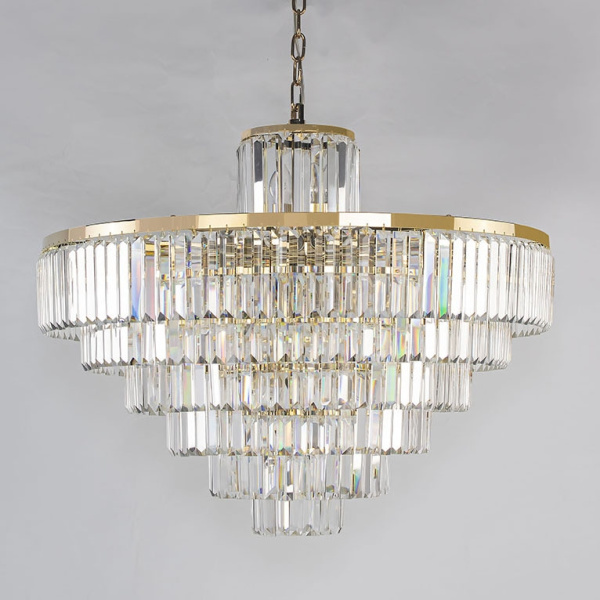 картинка Подвесной светильник хрустальный 31124/S gold от магазина BTSvet