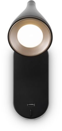 картинка Спот светодиодный с выключателем и USB-портом PointTwo FR10002WL-L6B от магазина BTSvet