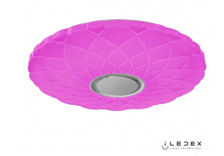 картинка Потолочный светильник светодиодный диммируемый с пультом RGB Sphere ZN-XU108XD-GSR-YK от магазина BTSvet