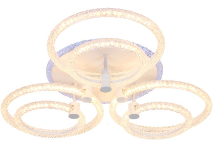 картинка Потолочная люстра светодиодная с пультом Escada ICE 10204/6LED BL от магазина BTSvet