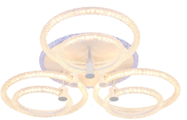 картинка Потолочная люстра светодиодная с пультом Escada ICE 10204/6LED BL от магазина BTSvet