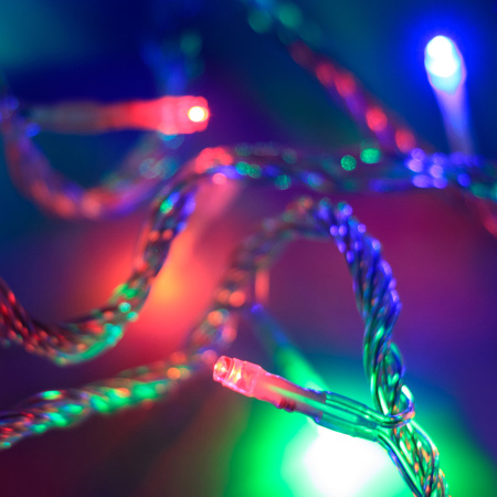 картинка Светодиодная гирлянда ARD-STRING-HOME-5000-CLEAR-50LED-LIVE RGB (230V, 3.5W) (Ardecoled, IP20) 025763 от магазина BTSvet