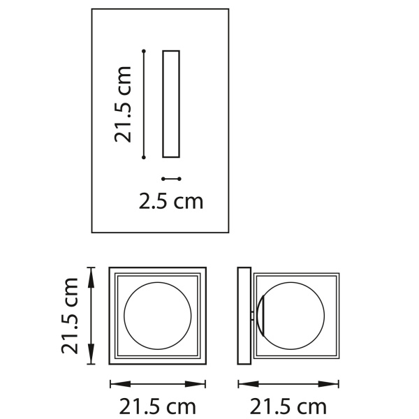 картинка Настенный светильник Gabbia 732617 от магазина BTSvet