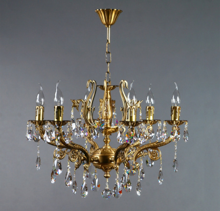 Подвесная люстра Ferro 8828/6 AB Tear Drop