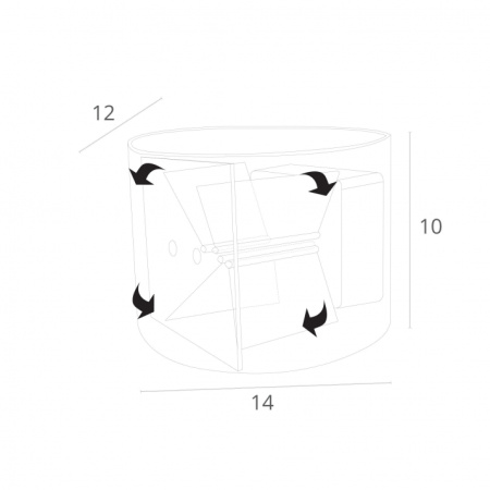 картинка Архитектурная светодиодная подсветка A1415AL-1WH от магазина BTSvet