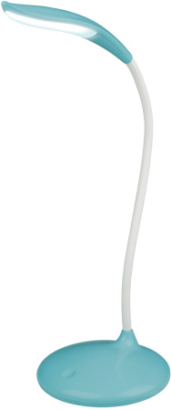 Интерьерная настольная лампа светодиодная TLD-558 Blue/LED/280Lm/5000K/Dimmer