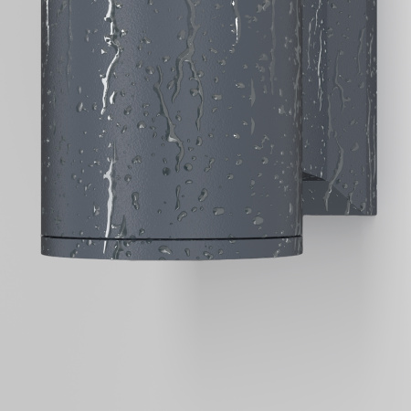 картинка Настенный светильник уличный Maytoni Bowery O574WL-01GR от магазина BTSvet