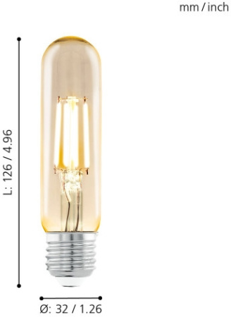 картинка Лампочка светодиодная филаментная Lm_led_e27 11554 от магазина BTSvet