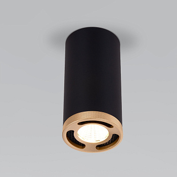 Накладной светильник 9W 4200K чёрный Elektrostandard Lead 25033/LED