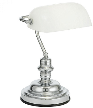 Офисная настольная лампа с выключателем Banker 90968