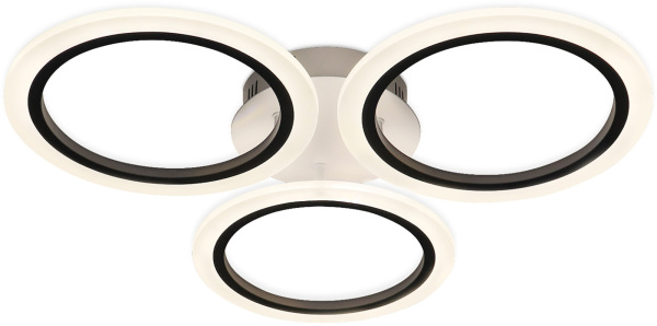 картинка Потолочная люстра светодиодная с пультом регулировкой цветовой температуры и яркости Acrylica FA4052 от магазина BTSvet