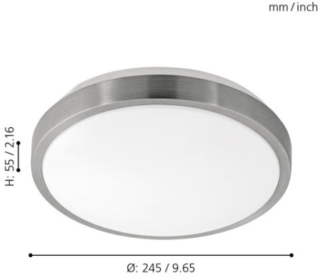 картинка Настенно-потолочный светильник Competa 1 96032 от магазина BTSvet