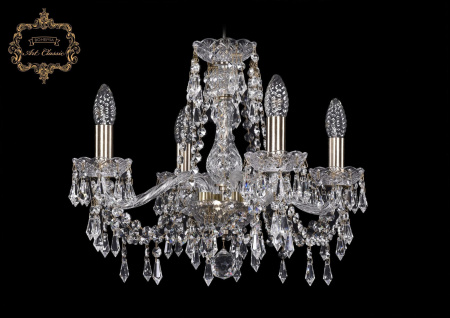Хрустальная подвесная люстра 11.23.4.165.Br.Dr