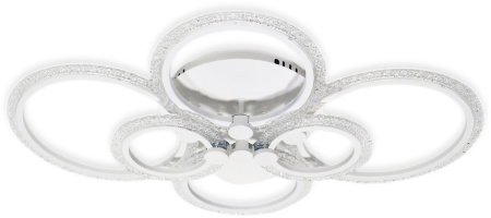 картинка Потолочная люстра светодиодная с пультом регулировкой цветовой температуры и яркости Acrylica FA4065 от магазина BTSvet