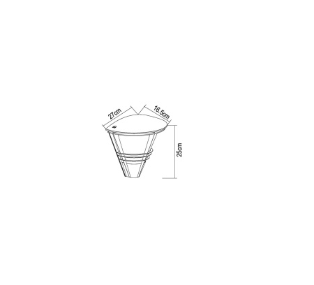 картинка Настенный светильник уличный Salla 32093A IP44 от магазина BTSvet