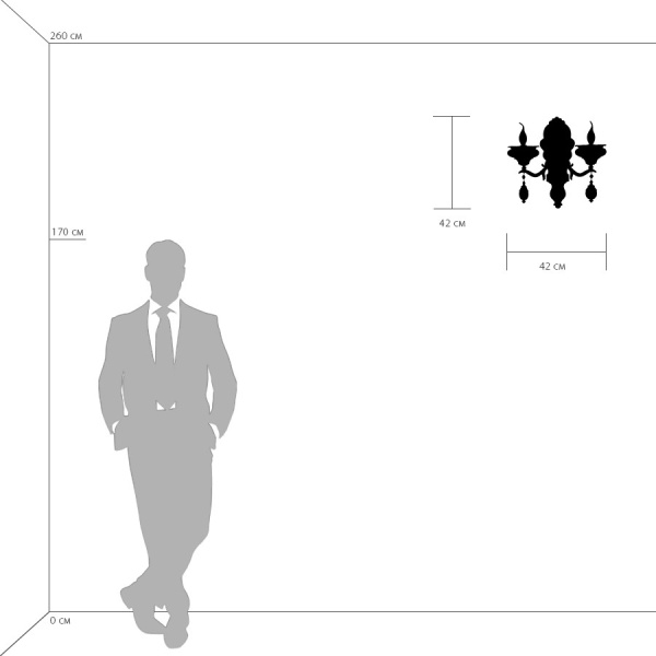 картинка Бра Melagro 695622 от магазина BTSvet