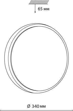 картинка Настенно-потолочный светильник Losta 7628/CL от магазина BTSvet