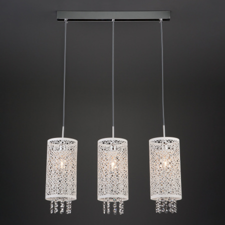 картинка Хрустальный подвесной светильник 1181/3 хром от магазина BTSvet