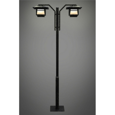 Кованый наземный уличный фонарь Novara 330-62/bc-11