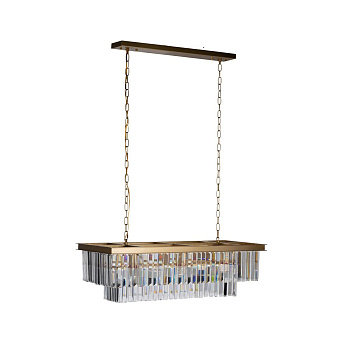 Подвесная люстра хрустальная светодиодная Prism Clear 10019/800R