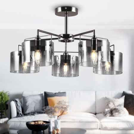 картинка Потолочная люстра на штанге Rivoli Bonnie 2078-305 от магазина BTSvet