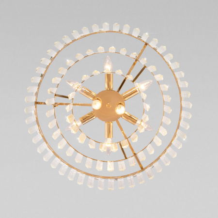 картинка Подвесная люстра Elegante 10130/8 золото от магазина BTSvet