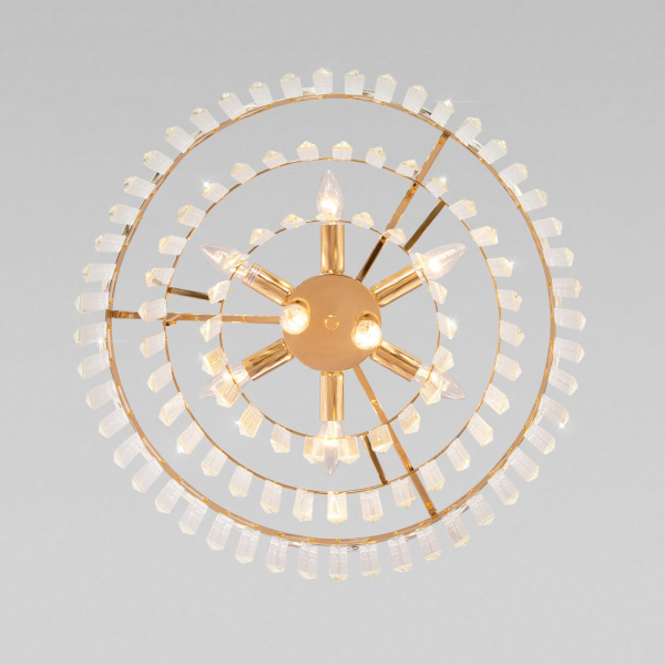 картинка Подвесная люстра Elegante 10130/8 золото от магазина BTSvet