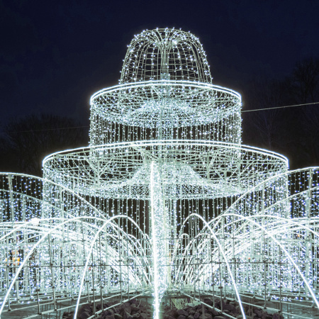 картинка Светодиодная гирлянда ARD-STRING-PRO-10000-WHITE-100LED-STD WHITE (230V, 7W) (Ardecoled, IP65) 025841 от магазина BTSvet