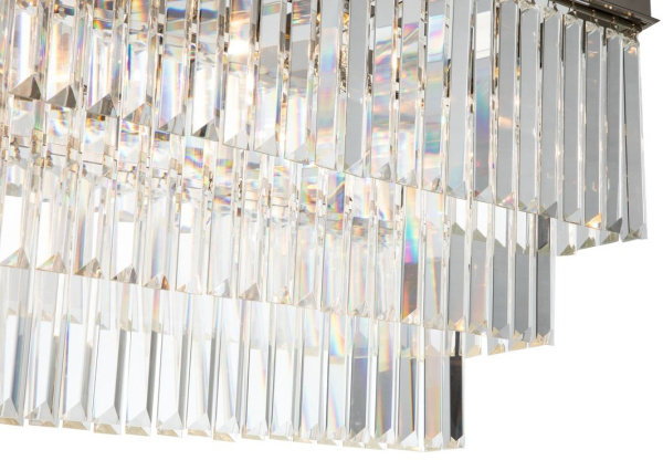 картинка Подвесная люстра хрустальная Triumph 6119-800 NICKEL от магазина BTSvet