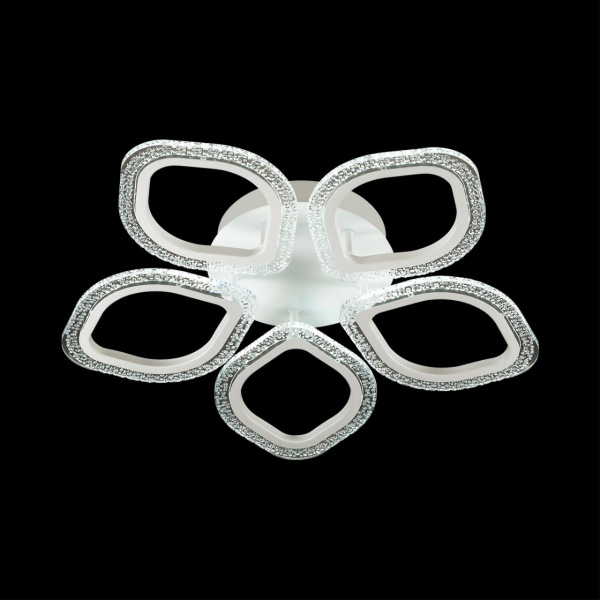 картинка Потолочная люстра светодиодная с пультом регулировкой цветовой температуры и яркости ночным режимом Magnolia 5202/90CL от магазина BTSvet