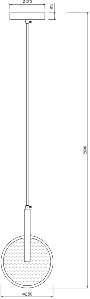 картинка Подвесной светильник Nova FR6002PL-L15BS от магазина BTSvet