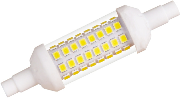 Лампочка светодиодная LED-J78-6W/4000K/R7s/CL PLZ06WH картон