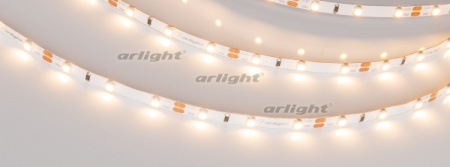 картинка Светодиодная лента RT-A60-5mm 12V Warm3000 (4.8 W/m, IP20, 2835, 5m) (узкая) 028614(2) от магазина BTSvet