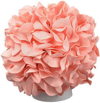 Интерьерная настольная лампа ULW-R07 T/3000K/150C/A Гортензия Белый/Лосось