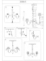 картинка Подвесная люстра 3106/C от магазина BTSvet