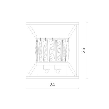 картинка Настенный светильник Frost 2022/21 AP-2 от магазина BTSvet