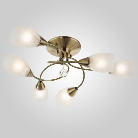 Потолочная люстра 2275/6 античная бронза