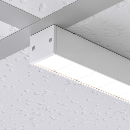 картинка Потолочный светильник LED прямоугольный SNAP-STARLINE-LASER-S600-13W Warm3000 (WH-WH, 80 deg, 48V) (Arlight, IP40 Металл, 3 года) 031571 от магазина BTSvet