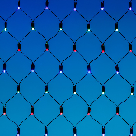 картинка Светодиодная гирлянда ARD-NETLIGHT-CLASSIC-2500x2500-BLACK-432LED RGB (230V, 26W) (Ardecoled, IP65) 024693 от магазина BTSvet