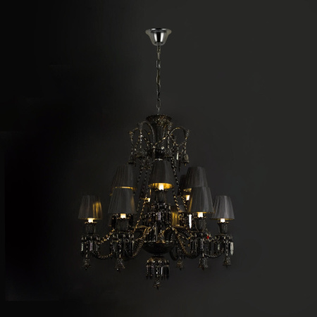 картинка Подвесная люстра Loft It Zenith 10210/12 Black от магазина BTSvet